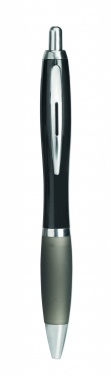 Logo trade business gifts image of: Push button ball pen